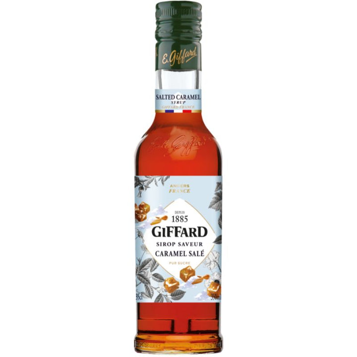 Produktbillede af Giffard Syrup Salted Caramel Fl 35 på tilbud i premium kvalitet