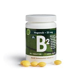 Stort online udvalg i DFI B2 25 mg 90 tab. ❤ DFI ❤ Hurtig levering: 1 - 2 Hverdage og gratis fragt v/køb over 295 kr. GLS til pakkeshop ❤ Varenummer: HG-3941 og barcode / Ean: 5701629110754 på lager - Kæmpe udvalg i Sundhed - Over 360 kendte mærker på udsalg