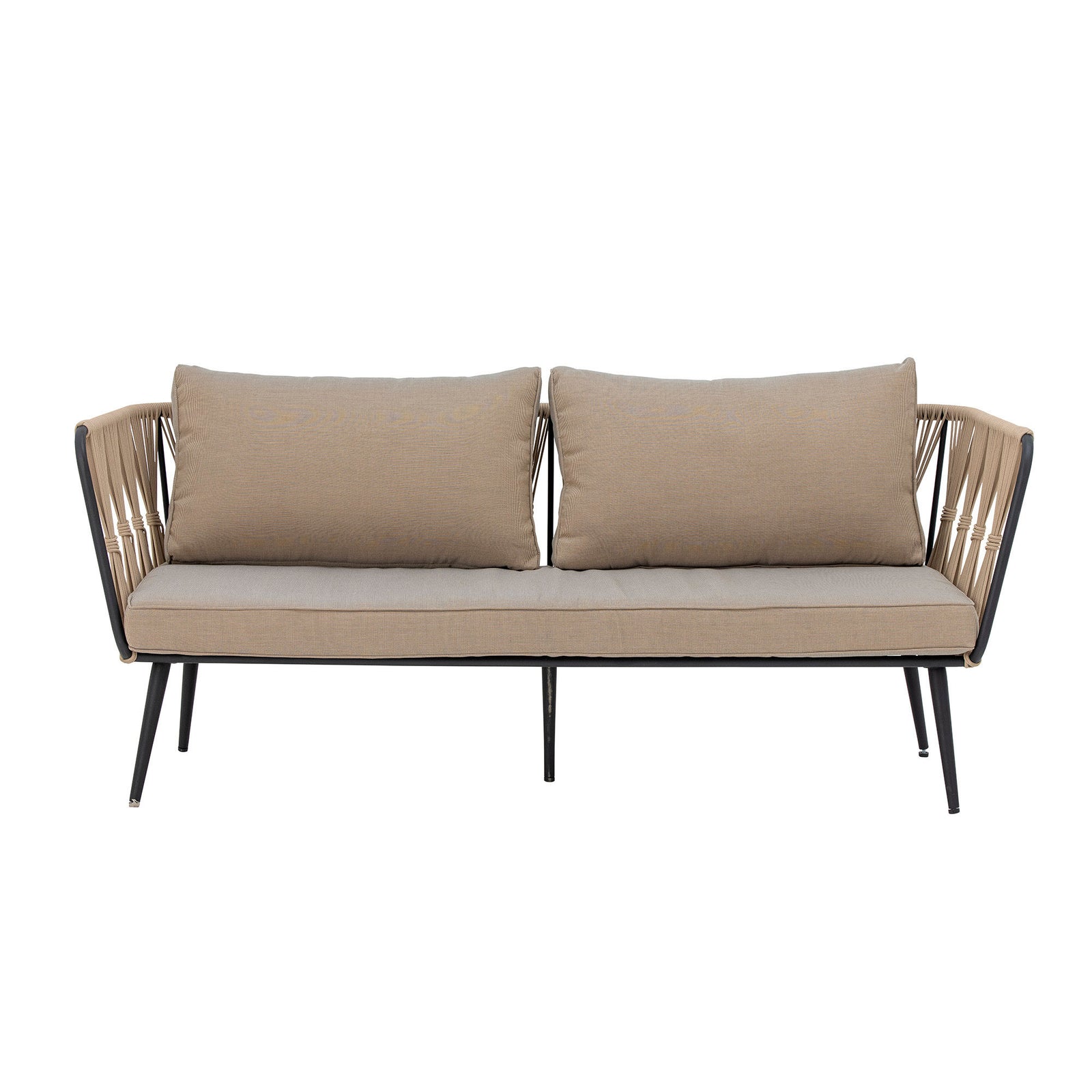 Produktbillede af BLOOMINGVILLE PAVONE SOFA METAL BRUN 174 i premium kvalitet