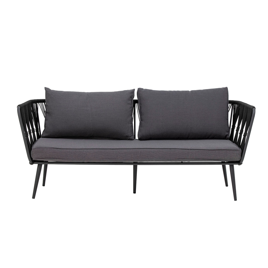 Produktbillede af BLOOMINGVILLE PAVONE SOFA METAL SORT 174 i premium kvalitet
