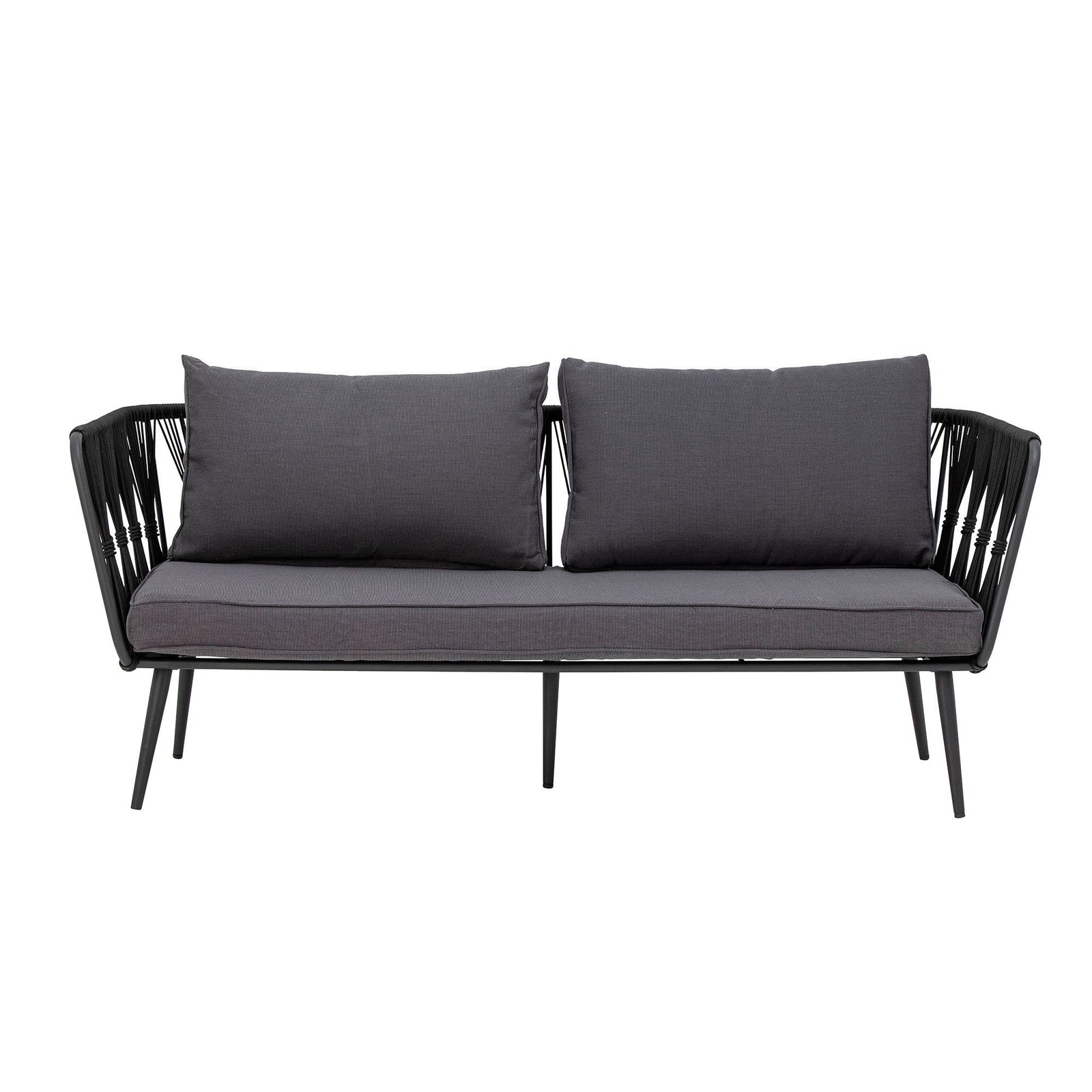 Produktbillede af BLOOMINGVILLE PAVONE SOFA METAL SORT 174 i premium kvalitet