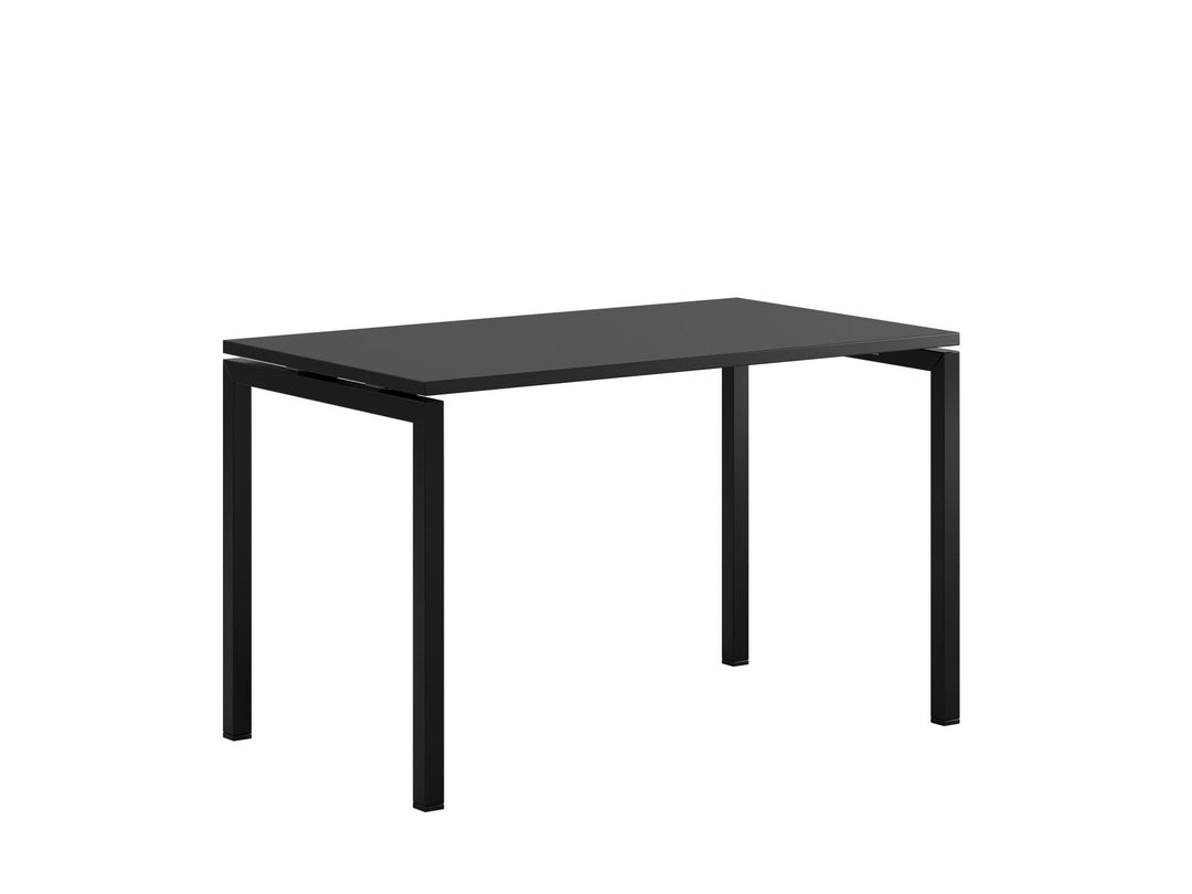 Produktbillede af Luna U Bord 120x70cm Sort sort på tilbud
