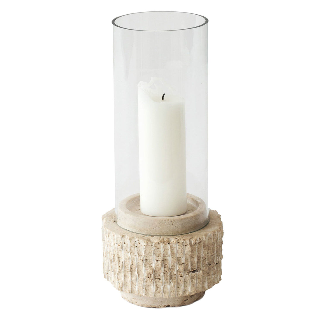 Tell me more Tell me more Travertine lysestage 13x13 cm – produktvisning (Lanterne)