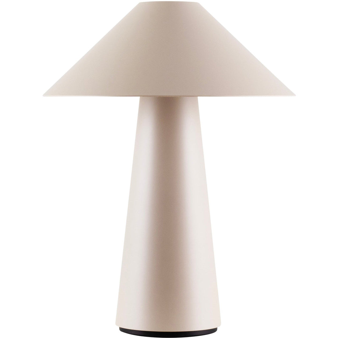 Globen lighting Globen lighting Cannes IP44 bærbar bordlampe, beige – billede i brug (Lampe)
