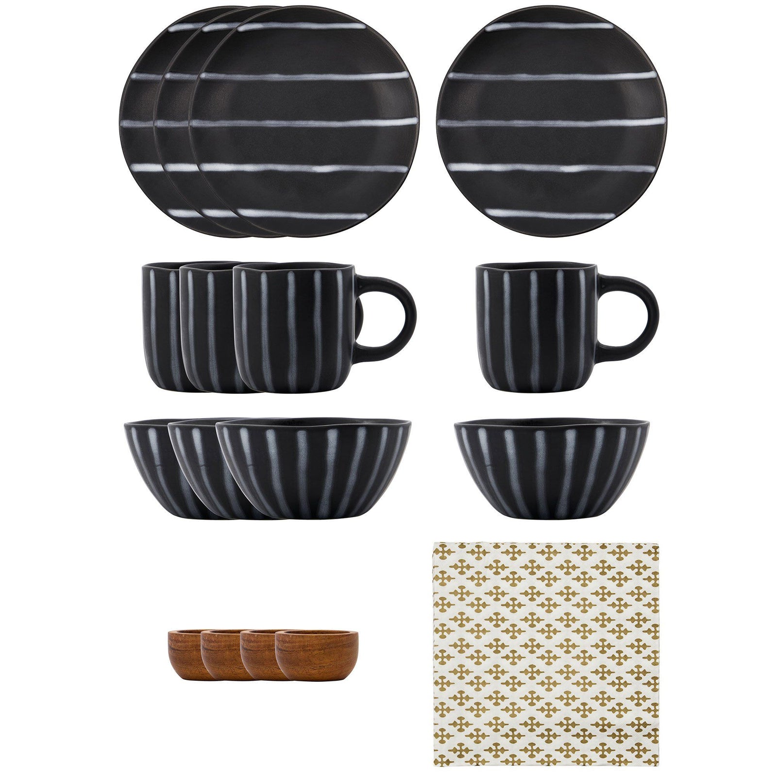 Se House doctor Line brunchsæt 16 dele, sort/brun ✔ Stort online udvalg i House doctor - Køb online på udsalg og tilbud lige nu ✔ Meget billig fragt og hurtig levering: 1 - 2 hverdage - Varenummer: KTCH-67950 og barcode / Ean: 5707644916425 på lager - Udsalg på Hjem og madlavning, Pleje og rengøring i hjemmet Spar op til 63% - Over  857 kendte brands på udsalg