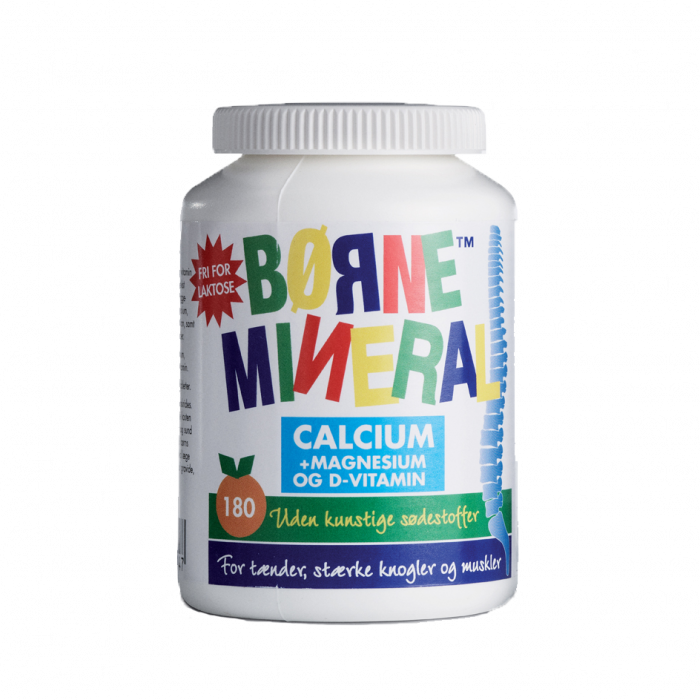 Produktbillede af New Nordic Børne Mineral Calcium & Magnesium Appelsin 180 tabl. på tilbud