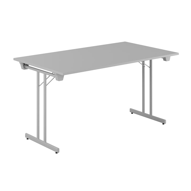 Produktbillede af Dinner Style 140x80cm Sammenklappeligt bord Grå-grå på tilbud