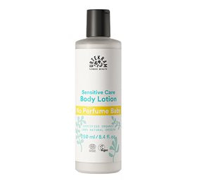 Produktbillede af Urtekram Baby bodylotion No perfume 250ml. på tilbud