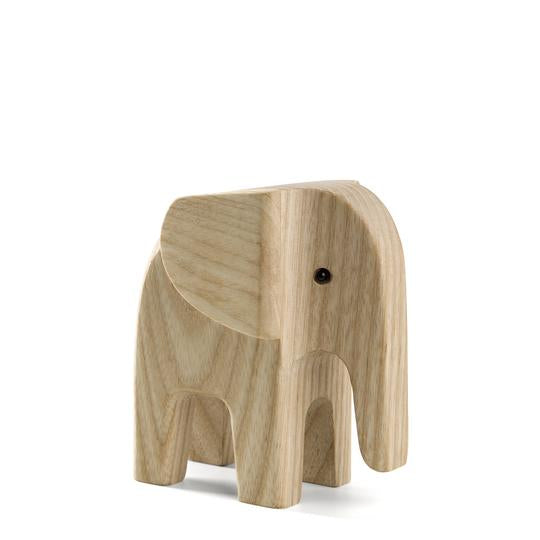 Produktbillede af Novoform Baby Elefant i ubehandlet asketræ i premium kvalitet