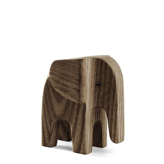 Produktbillede af Novoform Baby Elefant i røgbejdset asketræ i premium kvalitet