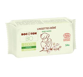 Detaljeret produktbillede af Baby vådservietter øko 54 stk på tilbud