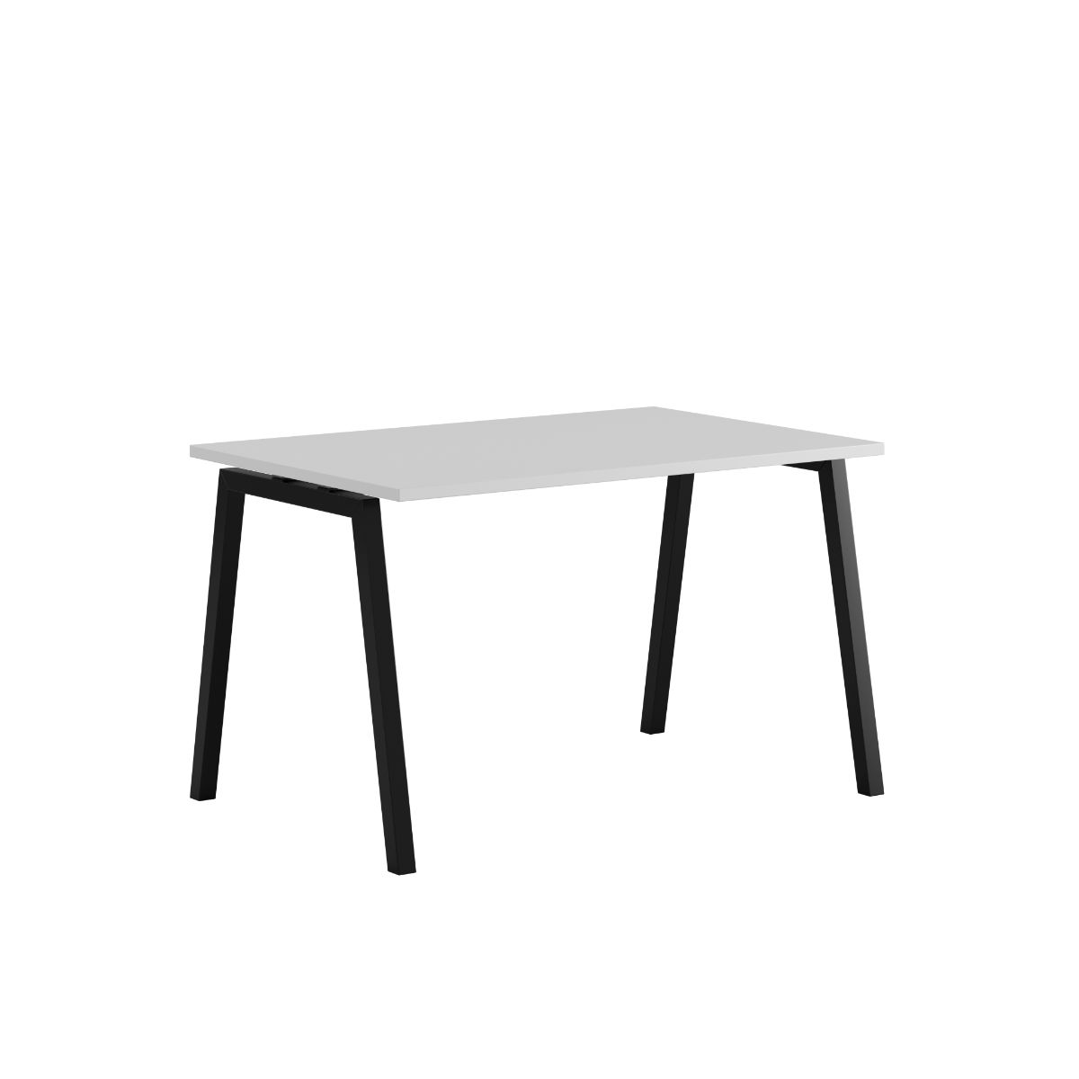 Produktbillede af Luna A Bord 120x80cm Hvid-sort på tilbud