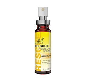 Detaljeret produktbillede af Bach Rescue Remedy Spray 20 ml. på tilbud