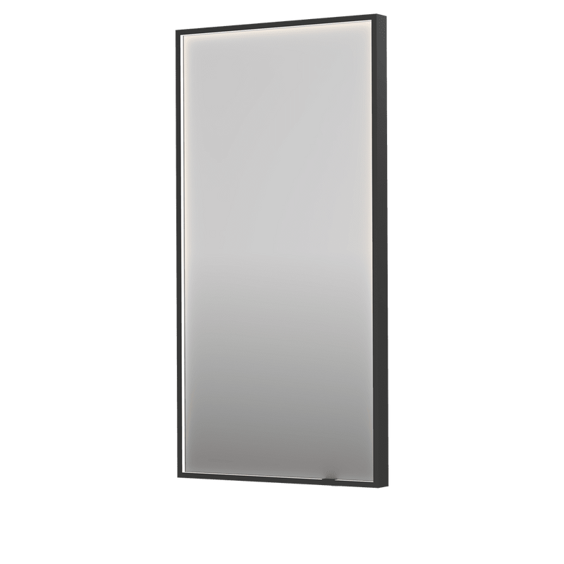 Se billigt tilbud på SP19 spejl med LED-belysning! 50x4x100 cm, børstet metal sort. Udsalg på spejle - Spar op til 67%! Hurtig levering, billig fragt. Varenummer: BADE-47077126570323.