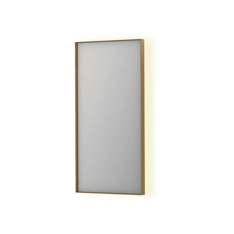 Se tilbud på SP32 spejl med indirekte LED - 40x4x80 - børstet mat guld. Billigt udsalg! Køb online nu. Hurtig levering: 1-2 hverdage. Varenummer: BADE-47148683723091.