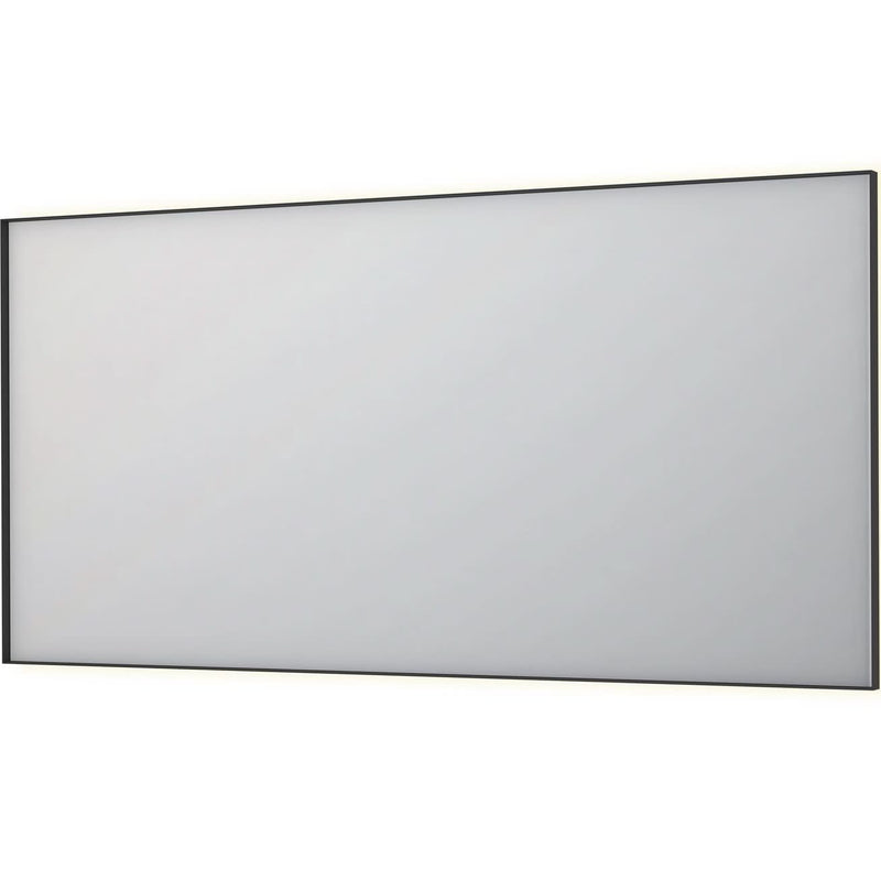 SP32 spejl med indirekte LED - 160x4x80 - mat sort