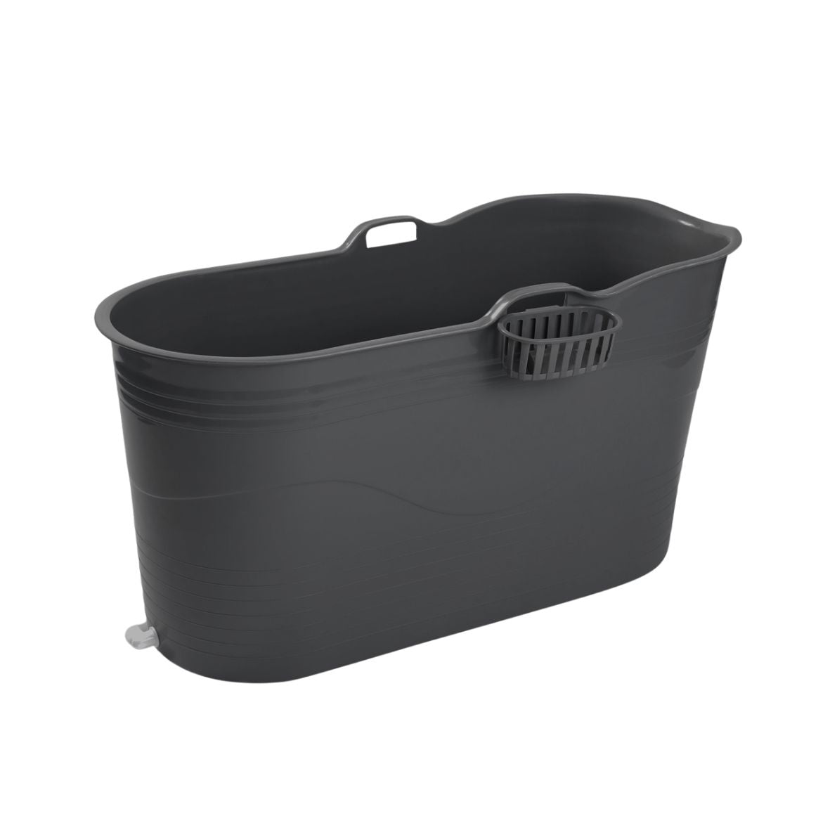 Produktbillede af Tubfamily XL badebalje til voksne Mørkegrå Ekstra kraftig plast og forbedret siddekomfort Tubfamily på tilbud i høj kvalitet