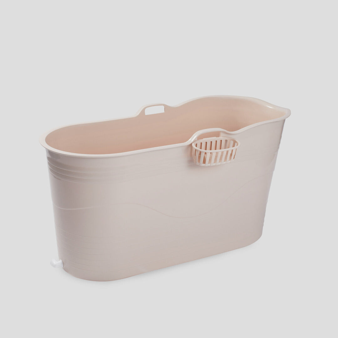 Produktbillede af Isbad XL 123cm sand Ekstra kraftig plast og forbedret siddekomfort Tubfamily på tilbud i høj kvalitet