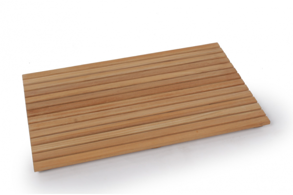 Produktbillede af Klintholm Bademåtte Kerneteak 80 x 50 cm på tilbud i høj kvalitet