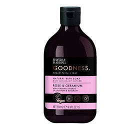 Produktbillede af Baylis & Harding Goodness Badesæbe rose & geranium 500ml. på tilbud