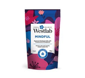 Detaljeret produktbillede af Westlab Badesalt Mindful 1 kg. på tilbud