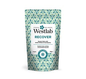 Produktbillede af Westlab Badesalt Recover 1 kg. på tilbud