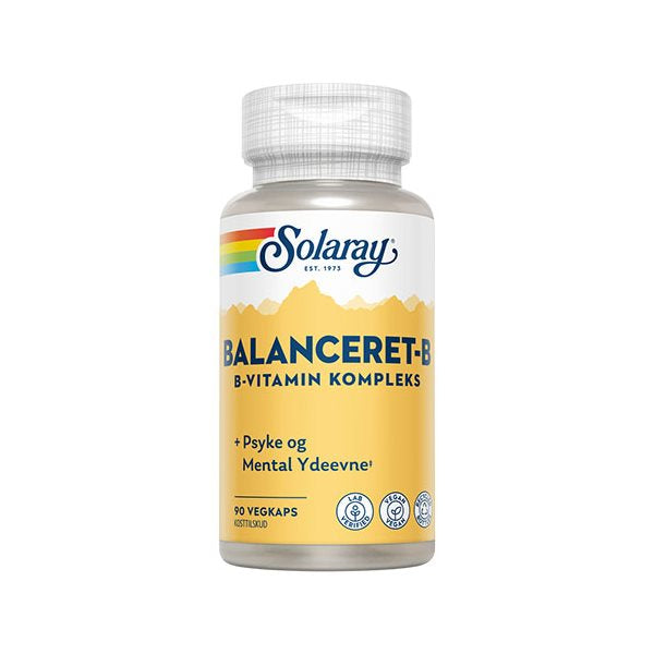Produktbillede af Solaray Balanceret-B 90 kap. på tilbud