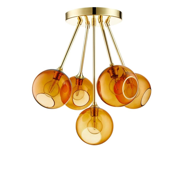 Ballroom Molecule Lysekrone Amber Design By Us