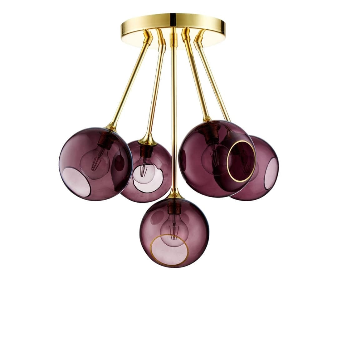 Produktbillede af Ballroom Molecule Lysekrone Purple Rain Design By Us i premium kvalitet