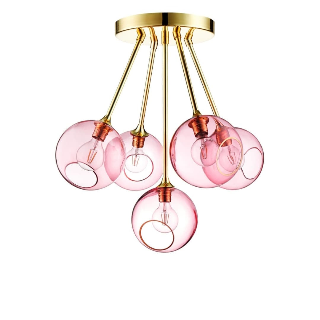 Produktbillede af Ballroom Molecule Lysekrone Rose Design By Us i premium kvalitet