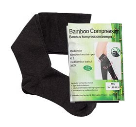Produktbillede af Bamboo kompressionsstrømper M/L på tilbud