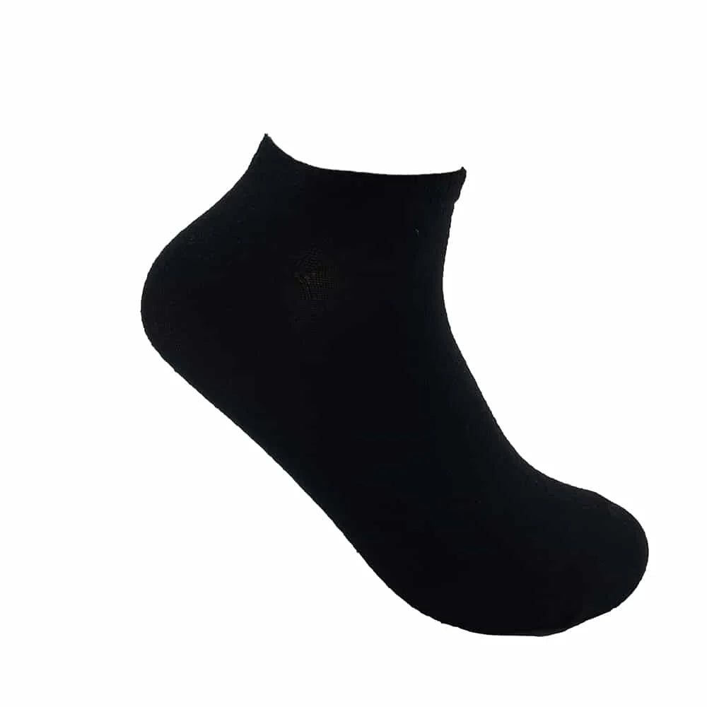 Bambus Ankelstrømper 10 par (sort) 43-46