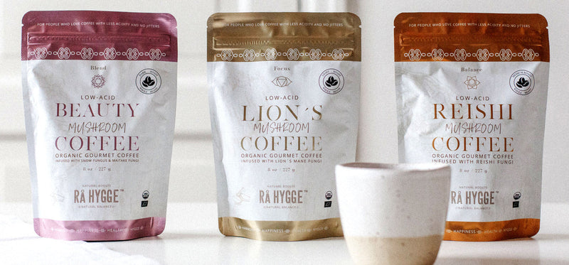 RÅ HYGGE BEAUTY Mushroom coffee &bull; 227 g.