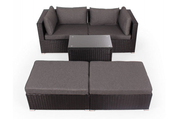 Basel Sofasæt - Sort ❤ Stort online udvalg i Gozomo.dk ❤ Billig fragt og hurtig levering 2 - 5 hverdage ❤ Varenummer: HML-DK2541 / Ean: '5740002301860 på lager - Udsalg på HAVESOFA- OG LOUNGEMØBLER > Havesofasæt Spar op til 57% - Over 857 kendte brands på udsalg