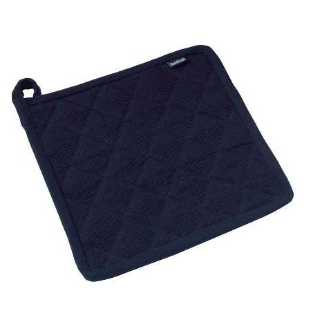 Produktbillede af Bastian Tekstiler Grydelap 22,5 x 22,5 cm Sort i premium kvalitet