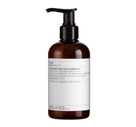 Evolve Bath and Shower Oil Super Berry &bull; 250ml.