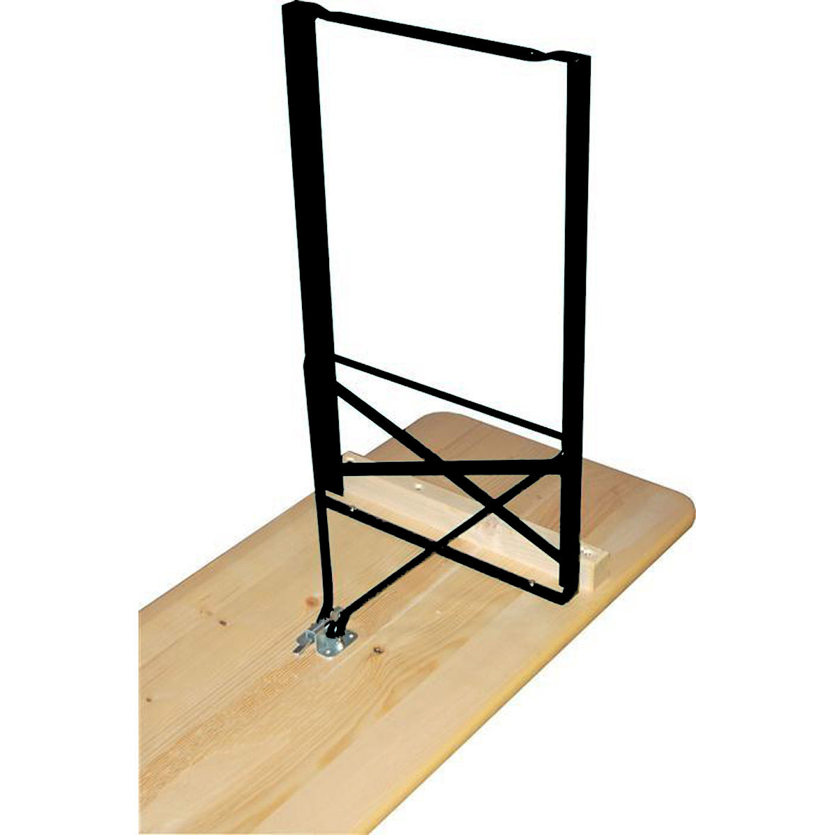 Produktbillede af Understel Brau bord 67-80 cm Sort på tilbud
