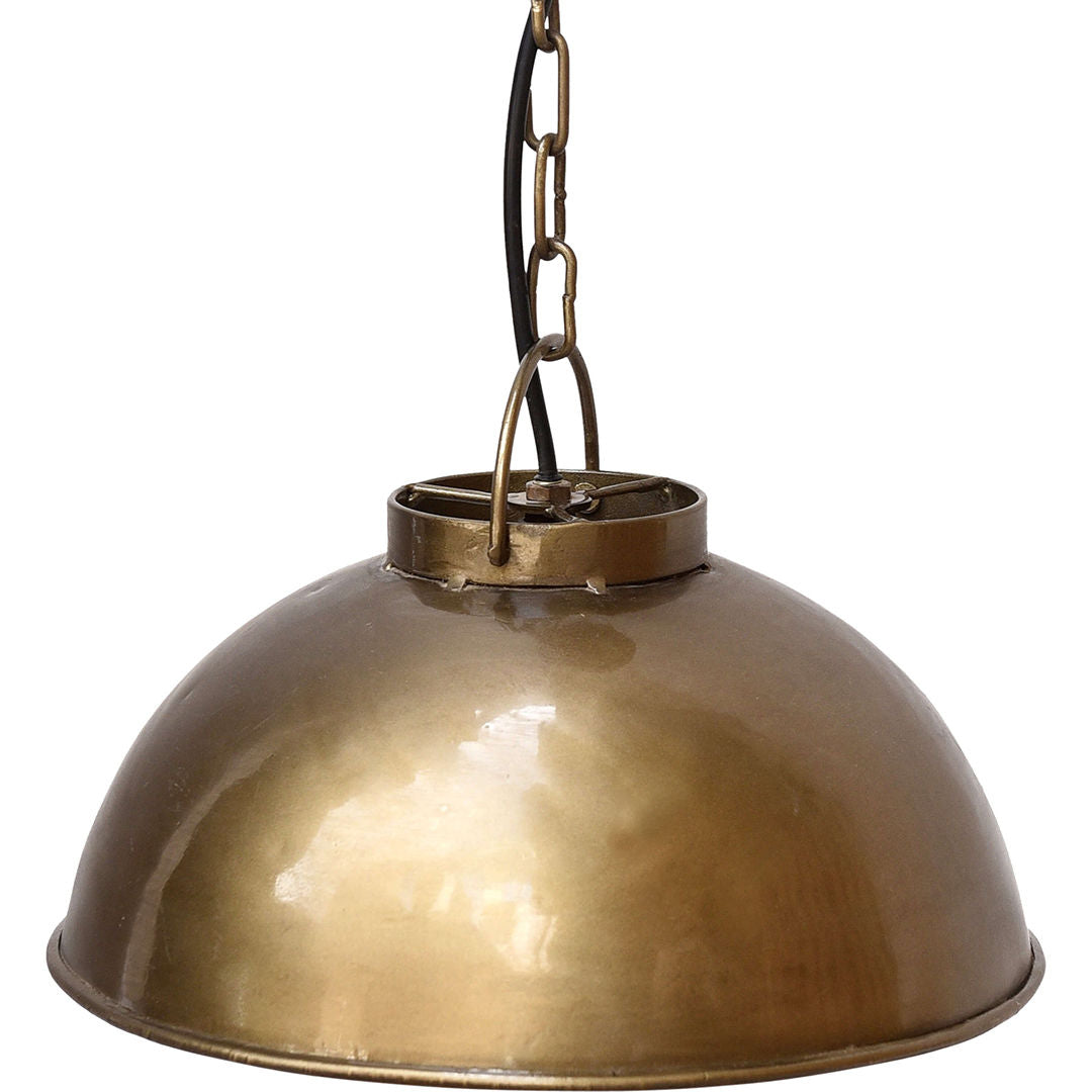 Produktbillede af Trademark Living Thormann pendel lille antikmessing 30 i premium kvalitet