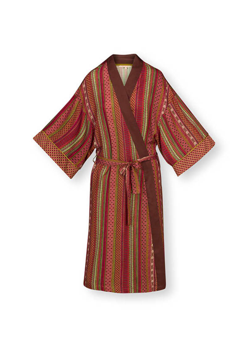 Produktbillede af XL Noelle Kimono Ribbon Red/Pink XL på tilbud i høj kvalitet