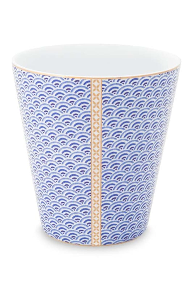 Produktbillede af Mug without Ear Royal Yerseke Blue Wave 230ml på tilbud i høj kvalitet