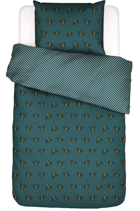 Produktbillede af Covers & Co Sengetøj Bee you 140 x 200 + 60 x 63 på tilbud i høj kvalitet