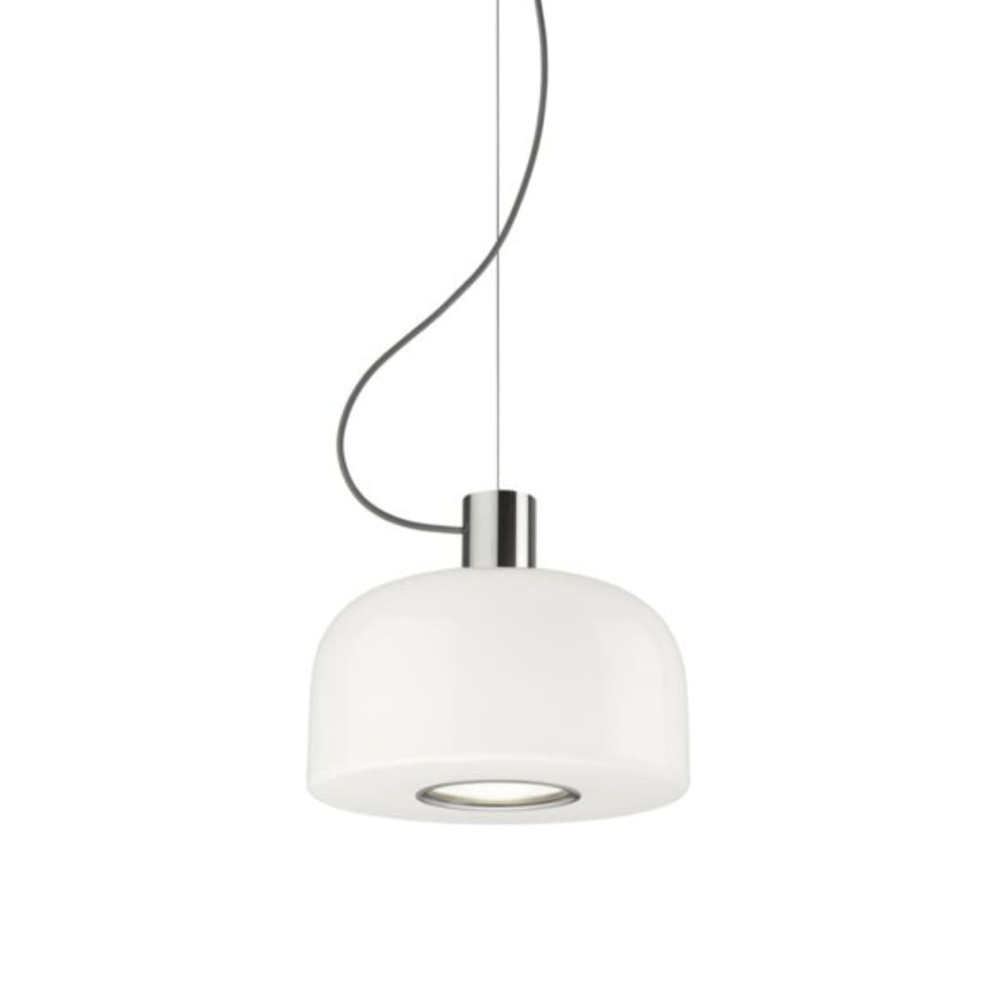 Produktbillede af Bellhop Glass S1 Pendel Bright Aluminium Flos i premium kvalitet