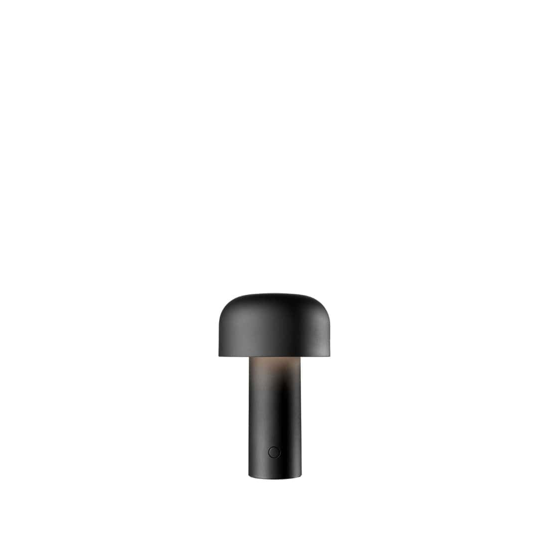 Bellhop Transportabel Bordlampe Mat Sort Flos