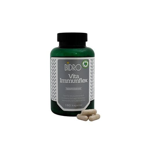Stort online udvalg i Bidro Vita Immunflex 180 kapsler ❤ Bidro ❤ Hurtig levering: 1 - 2 Hverdage og gratis fragt v/køb over 295 kr. GLS til pakkeshop ❤ Varenummer: HG-50816 og barcode / Ean: 5703022002704 på lager - Kæmpe udvalg i Bidro - Over 312 kendte brands på udsalg