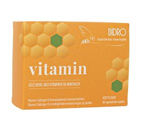 Detaljeret produktbillede af Bidro Vitamin 60 veg. kapsler ( Hed tidligere Vitamin og Mineral ) på tilbud