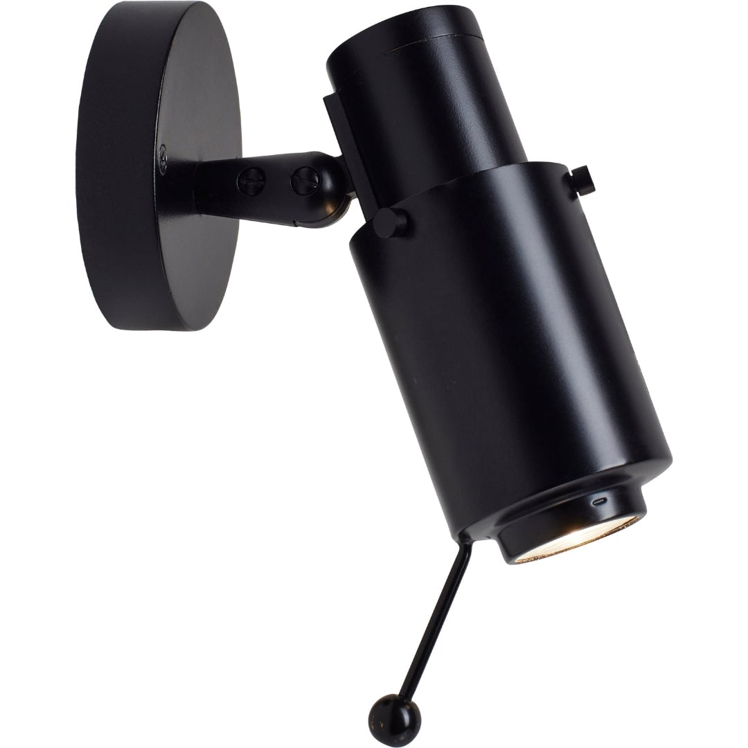 Produktbillede af Biny Spot LED Mat Sort u/afbryder DCW Editions i premium kvalitet