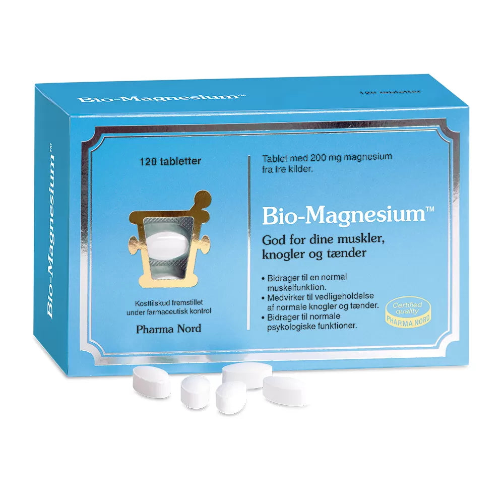Produktbillede af Pharma Nord Bio-Magnesium 120 tabl. på tilbud
