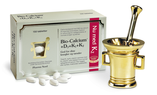 Produktbillede af Pharma Nord Bio-Calcium+D3+K1+K2 150 tabl. på tilbud