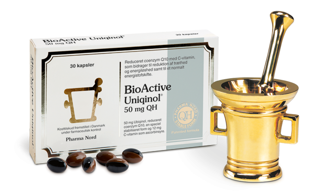 Produktbillede af Pharma Nord BioActive Uniqinol 50 mg 30 kaps. på tilbud