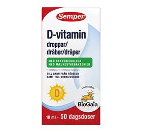 Produktbillede af Semper D-vitamindråber 10ml. på tilbud